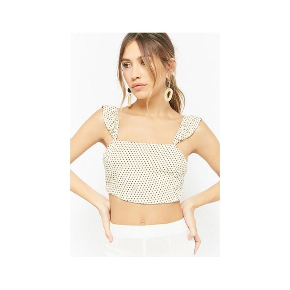 Forever 21 tie back crop top
